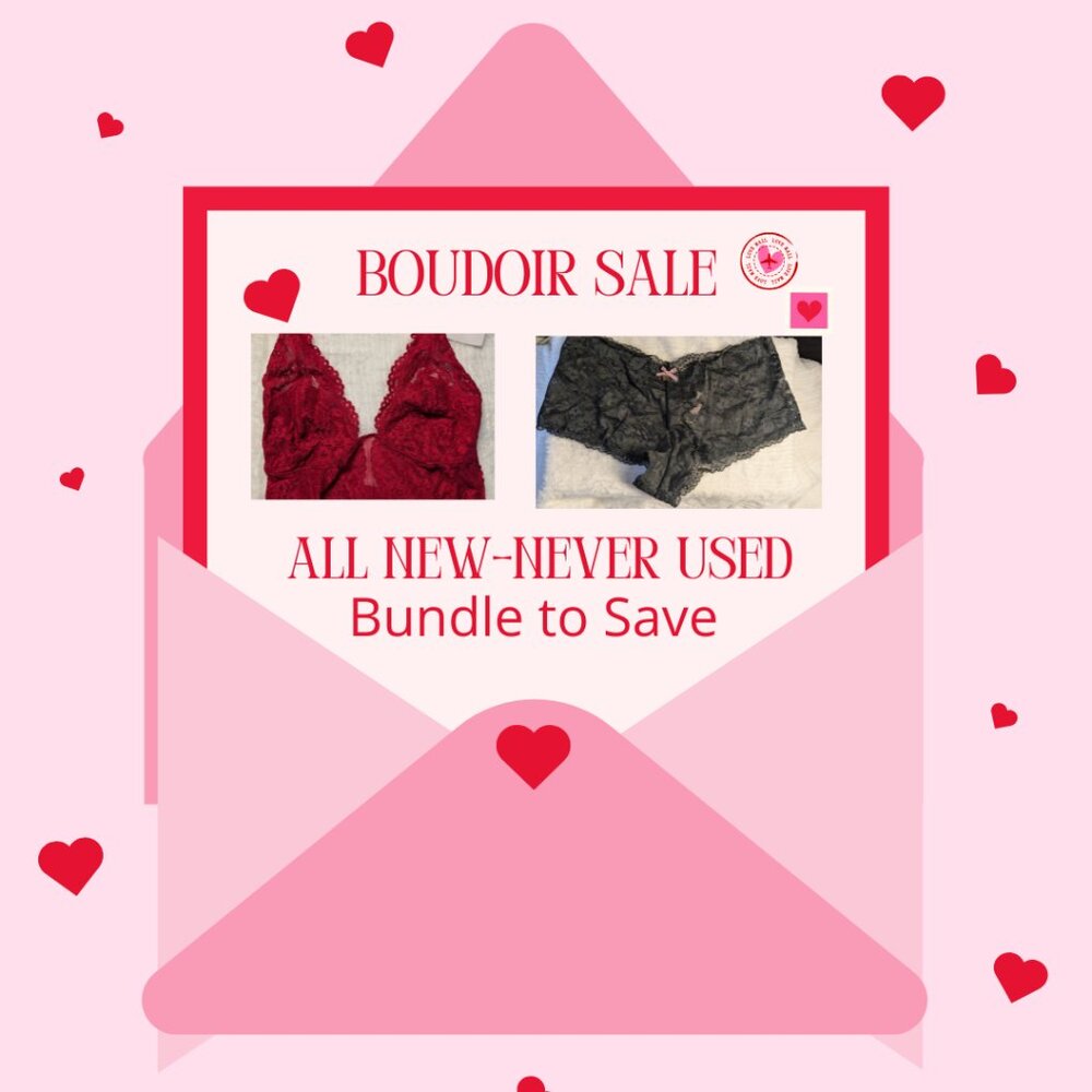 BOUDOIR SALE (BUNDLE OR MAKE AN OFFER), NEW panties & lingerie